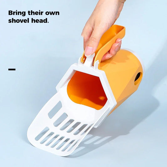 Cat litter scoop